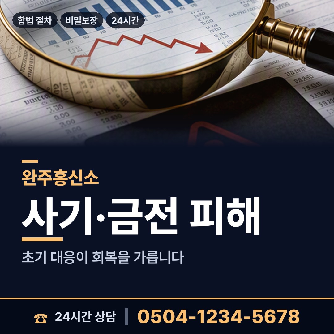 완주 상관면 흥신소비용 상담 안내